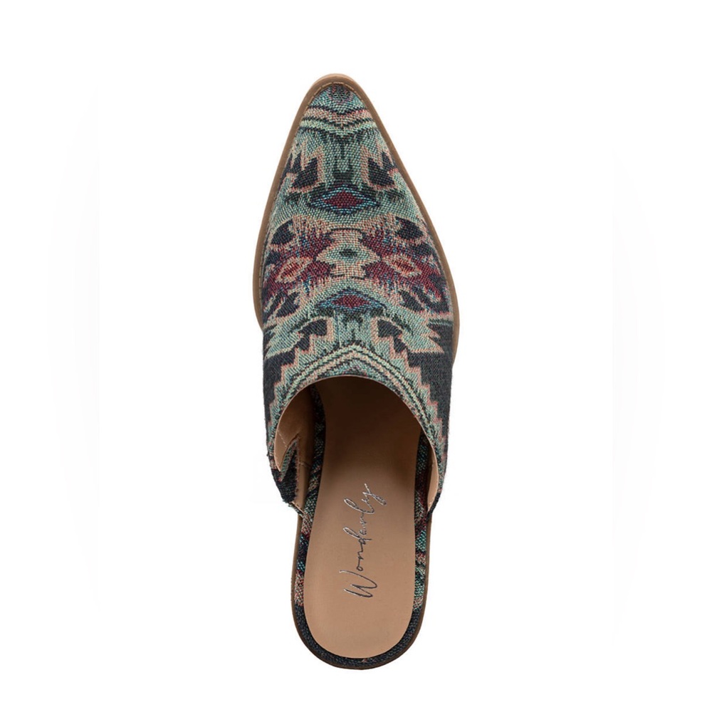 Wonderly Lasso Heeled Mules